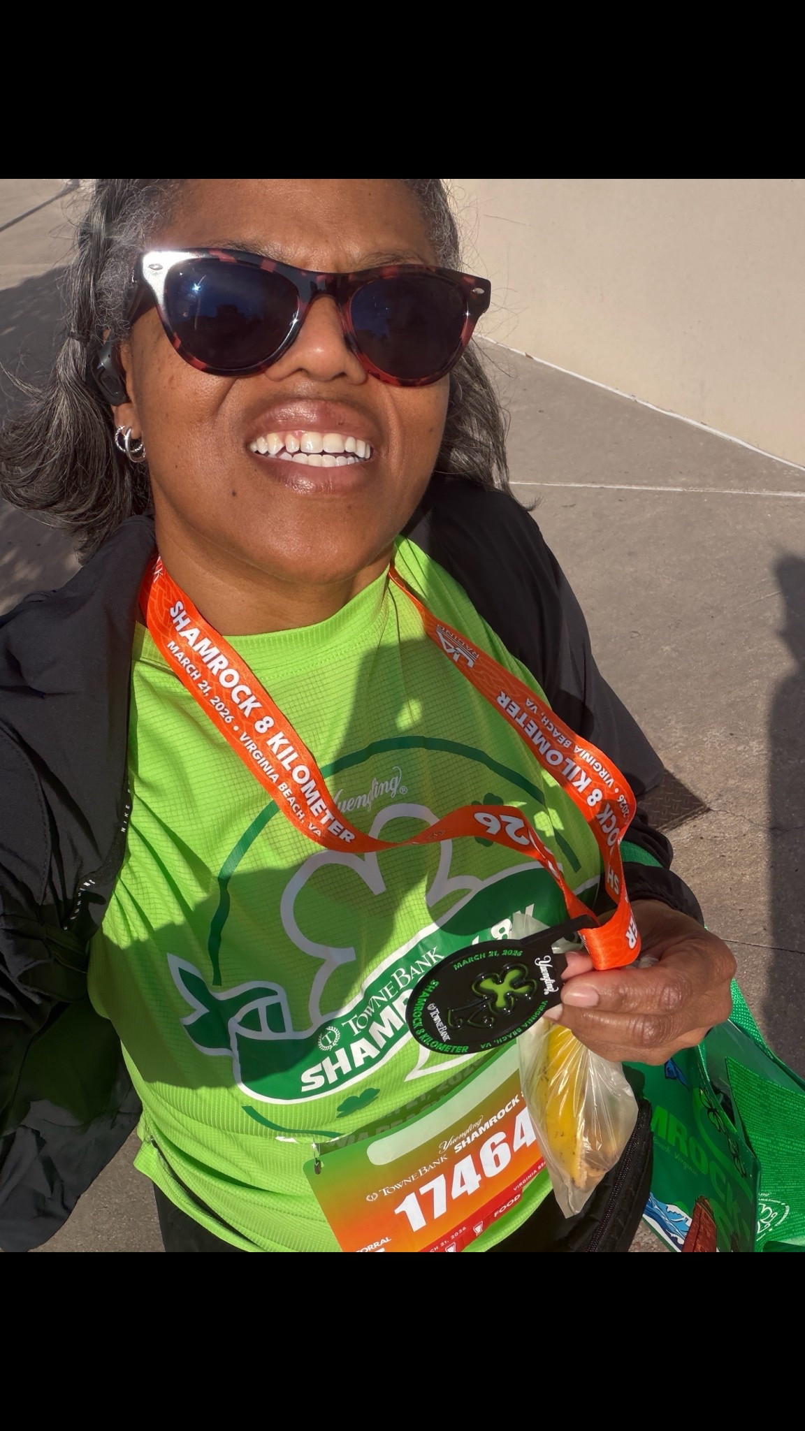 Did my FIRST 8K today and I’m still smiling 💚🏃🏽‍♀️
Proof that it’s never too late to try something new.

Wearing comfy activewear + sunnies that kept me going every step of the way ☀️✨
Linked everything I wore for race day!

#LTKActive #LTKFit #FitnessOver50 #RaceDayReady #ShamrockRun #ActiveLifestyle #ConfidenceAtAnyAge

#LTKselfcare #LTKActive #LTKfitnessgoals