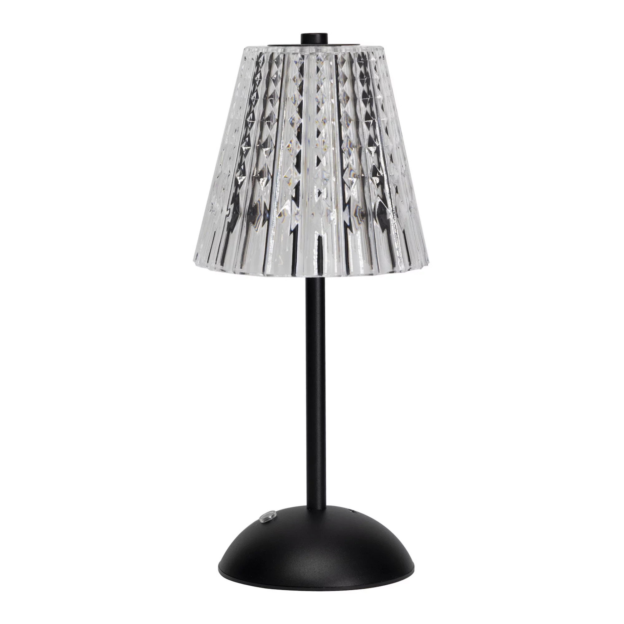 11-inch Black Acrylic LD Touch Lamp | Kohl's