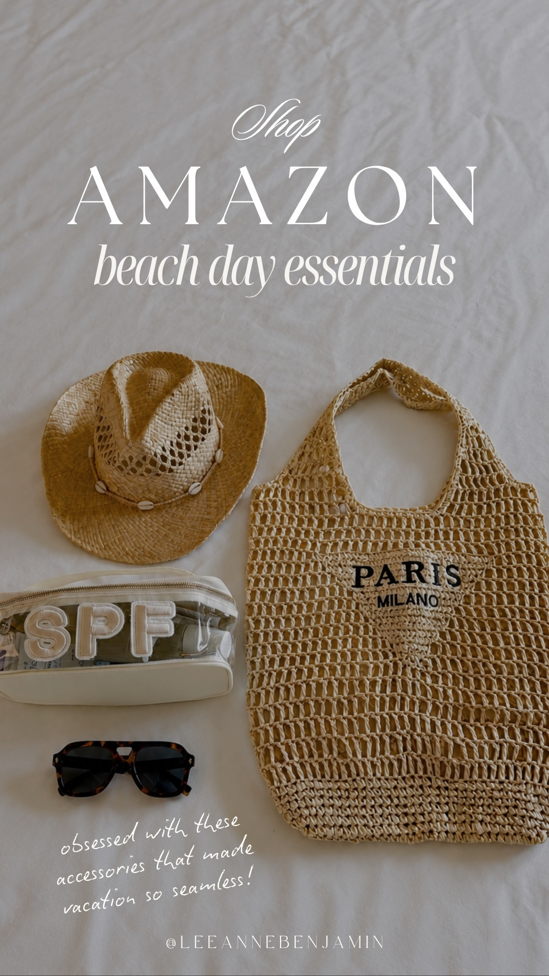 Beach Day Essentials 

 #LTKOver40 #LTKSwim #LTKBeauty