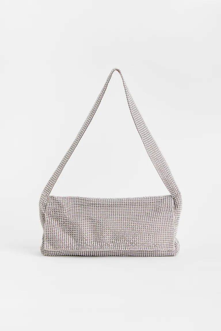 Rhinestone Shoulder Bag | H&M (US)