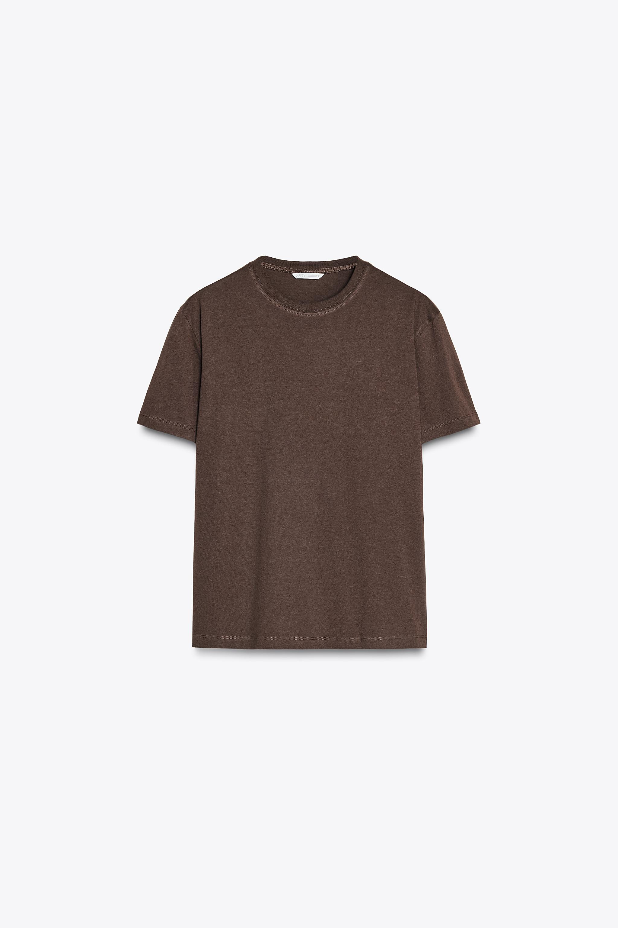 BASIC COTTON T-SHIRT | Zara US