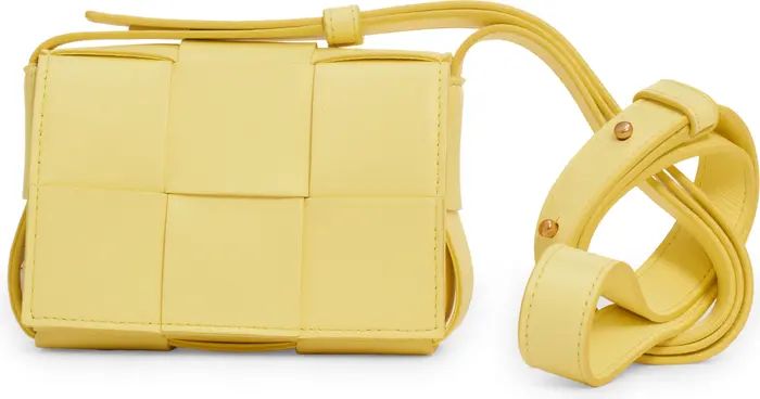 Bottega Veneta Mini Cassette Intrecciato Leather Crossbody Bag | Nordstrom | Nordstrom