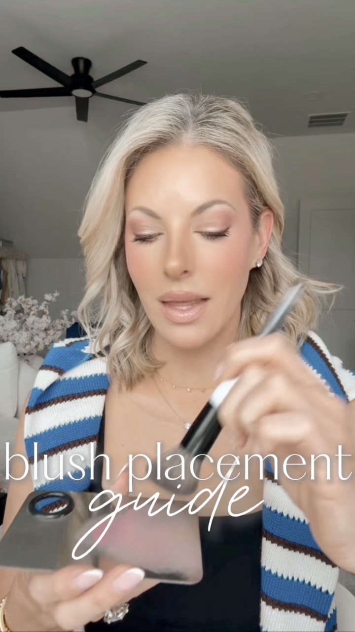 Blush placement can completely change the look of your face ✨💖

Did you know where you apply your blush can create different effects? From lifting the face and sculpting the cheekbones to creating a youthful, sun-kissed glow, blush placement is one of the easiest makeup tricks to customize your look.

✨ High on the cheeks = lifted, sculpted appearance
✨ Across the cheeks = youthful, fresh-faced glow
✨ Draped toward the temples = elongated, elevated look
✨ Across the nose = natural sun-kissed effect
✨ Lower on the cheeks = softer, fuller appearance

The right blush placement can enhance your features, balance your face shape, and completely transform your makeup look without adding extra products.

Which blush placement is your favorite? 💕👇

#LTKgrwm #LTKBeauty #LTKOver40