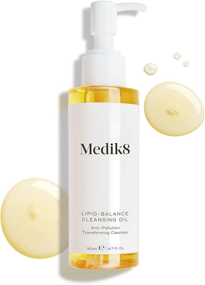 Medik8 Lipid-Balance Cleansing Oil - Makeup Dissolving Transforming Cleanser - Removes Impurities... | Amazon (UK)