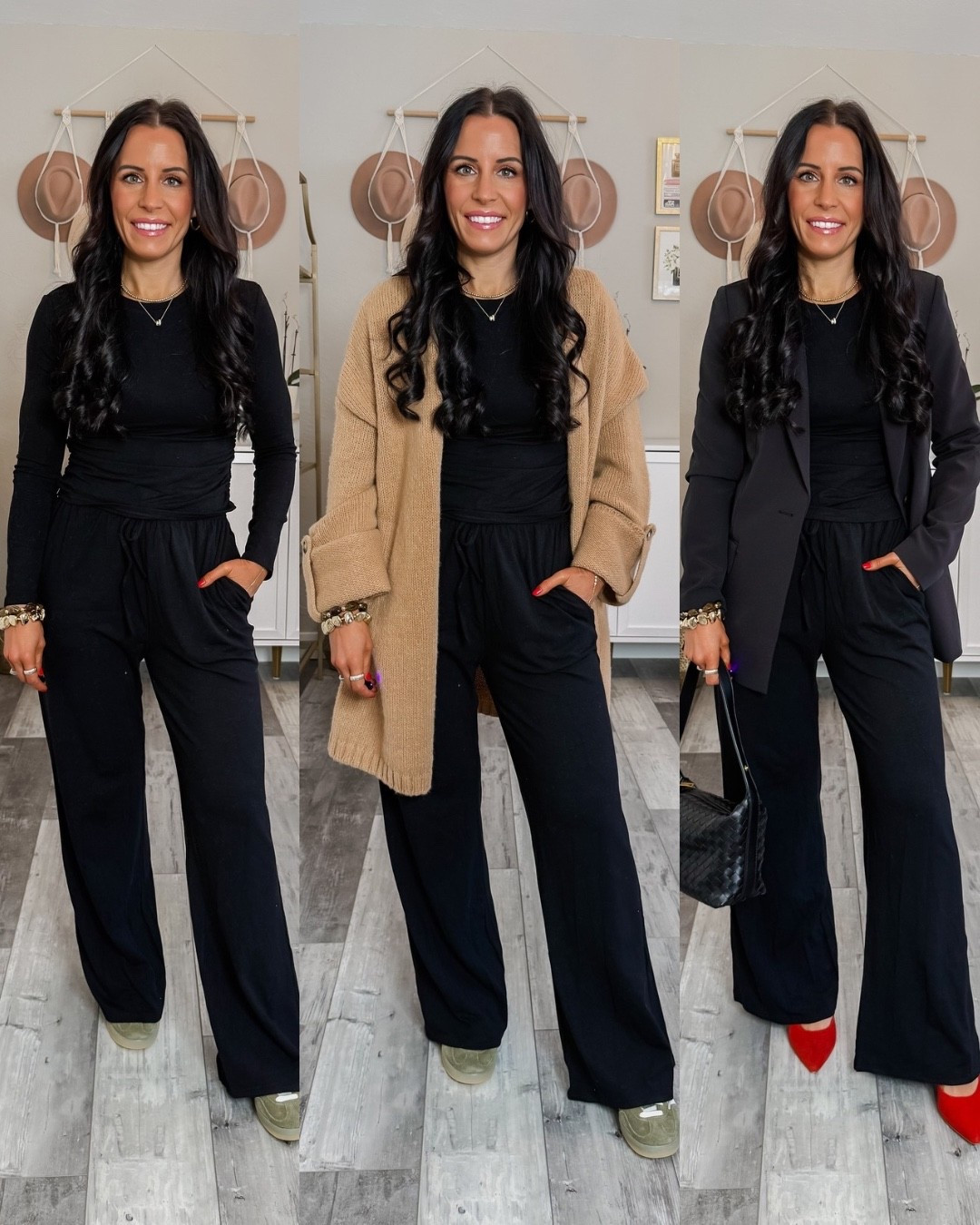 Love me a comfy 2-piece set that’s versatile and can be worn casual or dressed up! 

Wearing size small in all except XXS in blazer. 

Amazon fashion finds, Amazon try on, affordable fashion, Amazon haul, winter outfit ideas, neutral outfits, cozy fall Amazon looks, Amazon fashion 2025, under $50 Amazon outfits, Amazon winter must haves, Amazon sweaters, winter layers, Amazon try on haul, comfy cute winter clothes, everyday winter fashion, casual winter outfits, what I ordered from Amazon, look for less, matching set, 2-piece set, loungewear 

#LTKSeasonal #LTKPetite #LTKootd