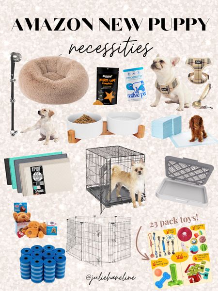 Amazon new puppy necessities!!!! 🐾🐶

New puppy finds / new Puppy purchases / puppy / doodle / dogs / new dog / Amazon finds 

#LTKhome #LTKfindsunder50