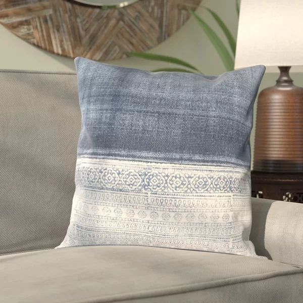 Lusk Cotton Geometric 20" Throw Pillow Cover | Wayfair North America