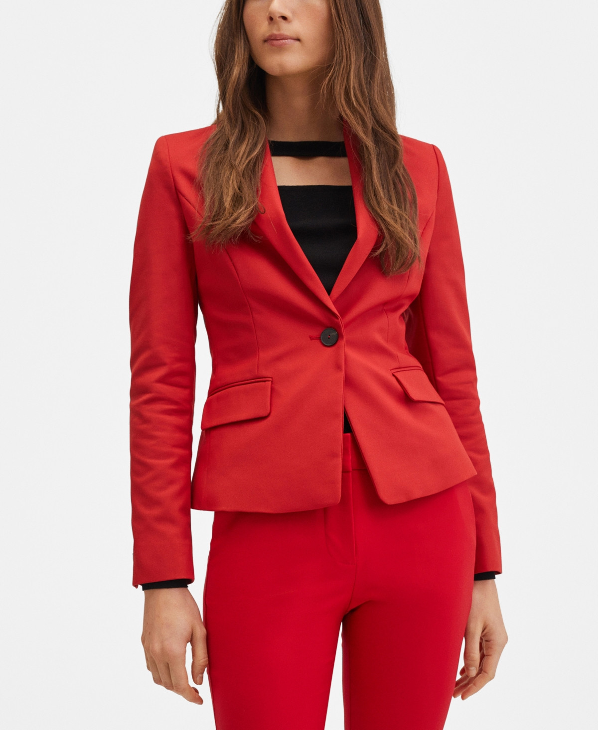 Mango Women's Structured Suit Blazer | Macys (US)