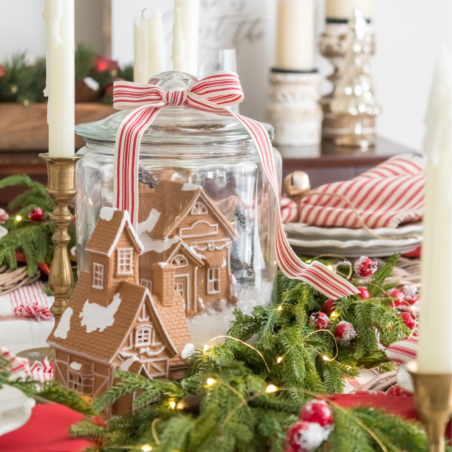Holiday Gingerbread Centerpiece 

#LTKHoliday #LTKSeasonal #LTKhome