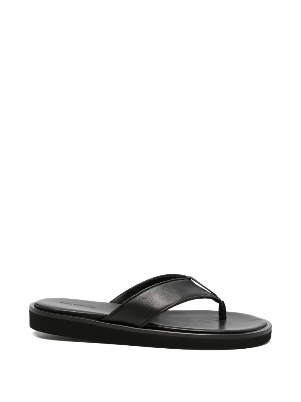 Dear Frances Capri Flat Sandals | Black | FARFETCH | Farfetch Global