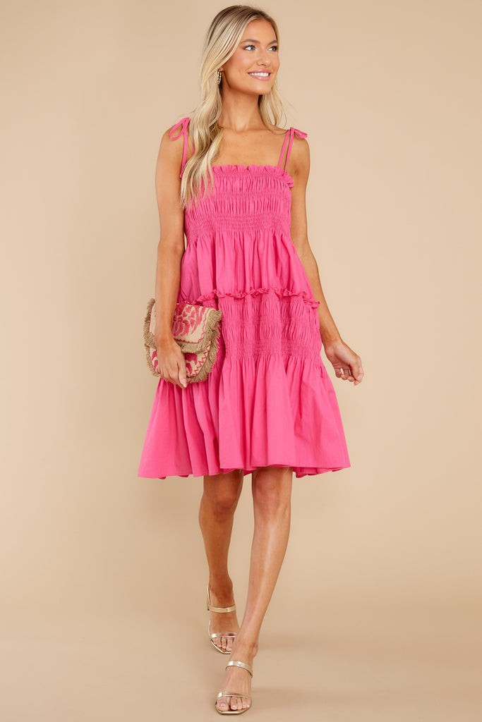 Love You Forever Fuchsia Pink Dress | Red Dress 