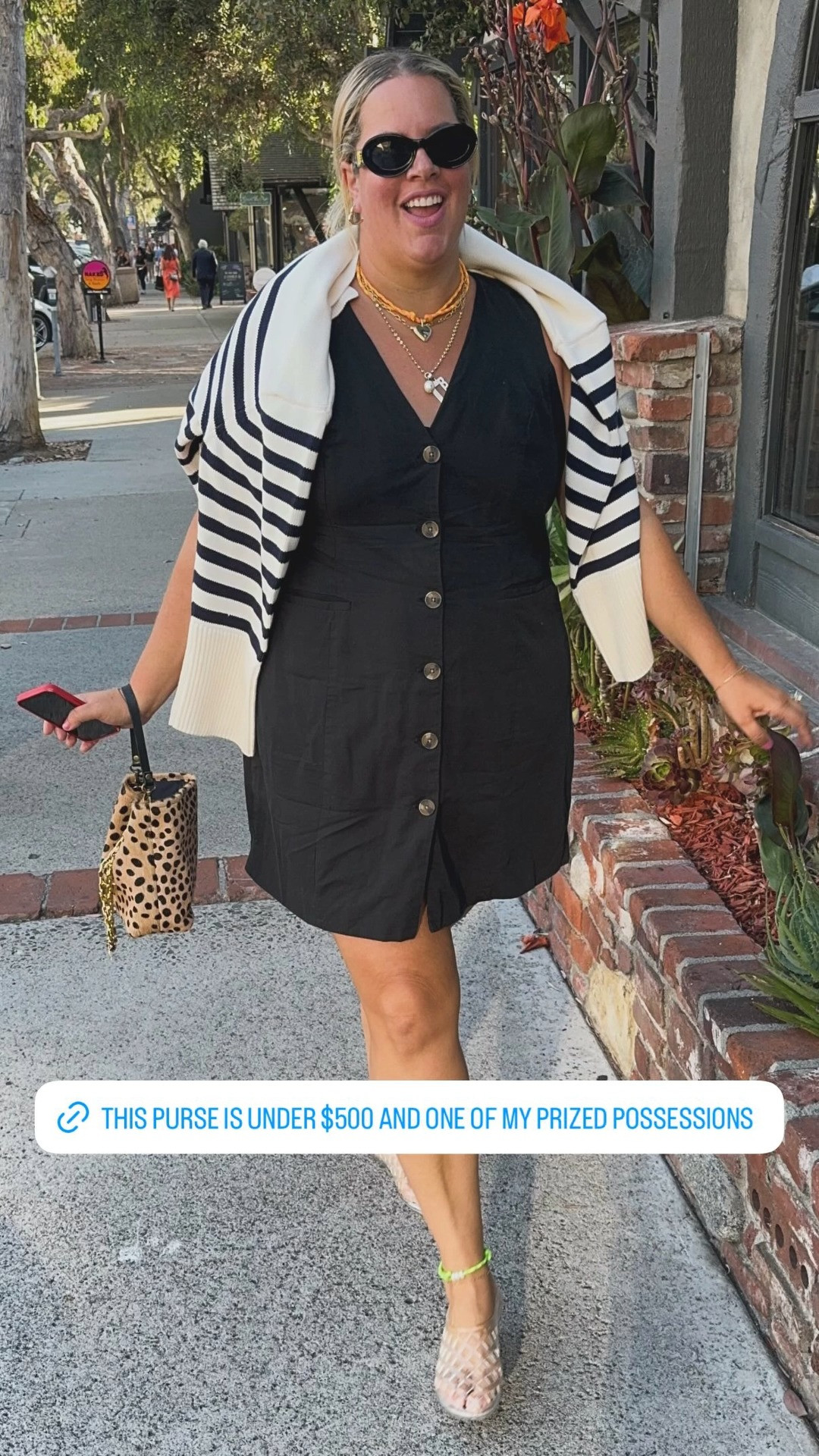 This leopard print purse is one of my prized possessionss