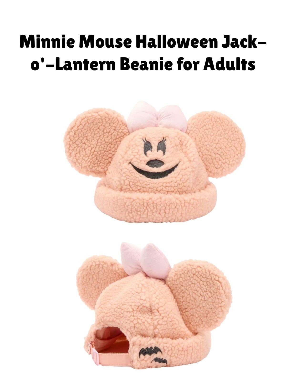 Minnie Mouse Halloween jack-o-lantern beanie for adults

#LTKSeasonal #LTKTravel