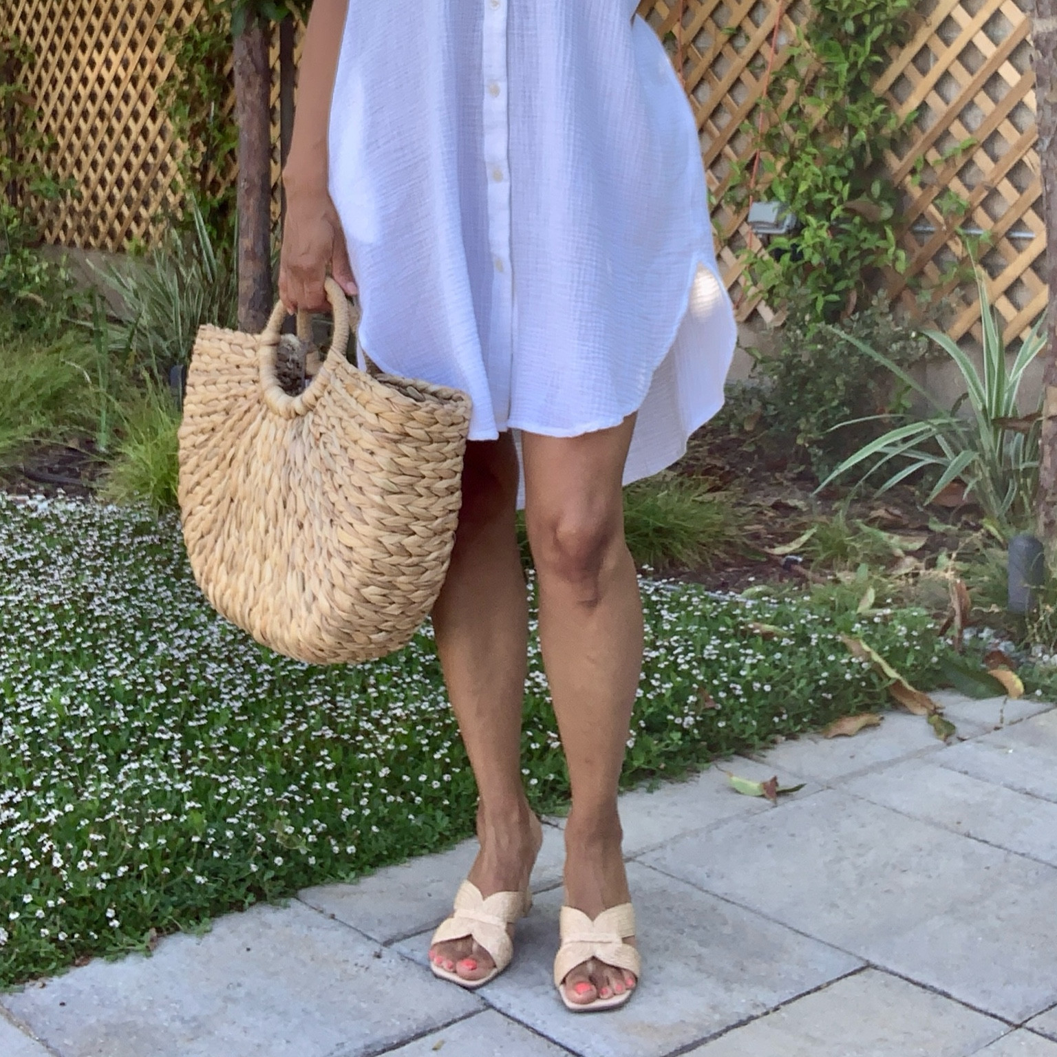 Affordable raffia accessories are trending for summer. My mules are dupe comfy, and an affordable dupe for much more expensive pair. 
I’m so glad you’re here! Hit the follow button for affordable finds and more! 
Summer sandals, straw tote


#LTKItBag #LTKShoeCrush #LTKSeasonal #LTKOver40 #LTKSummerSales