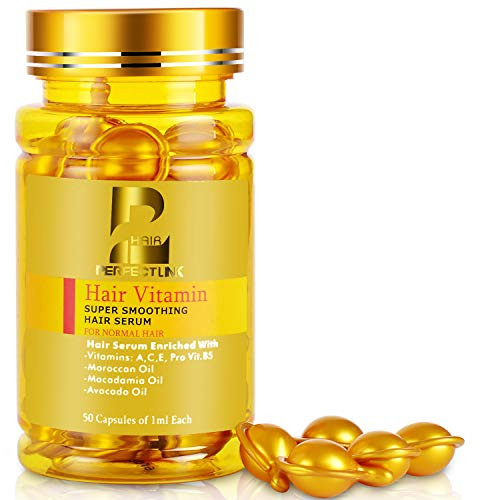 Keratin Hair Treatment Oil : PERFECT CARE Vitamin Serum with Argan, Macadamia and Avocado Oils, Vita | Amazon (US)