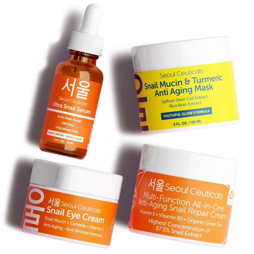 Seoul Ceuticals Korean Skin Care Snail Mucin Glow Kit | Ulta