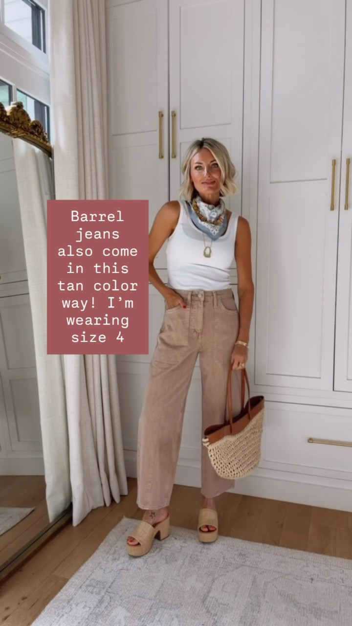 Had to get these barrel denim in another color because they’re just that good 😍👏🏼 wearing S/4.

Loverly Grey, Target find, Target fashion, barrel jeans, barrel denim

#LTKootd #LTKSeasonal