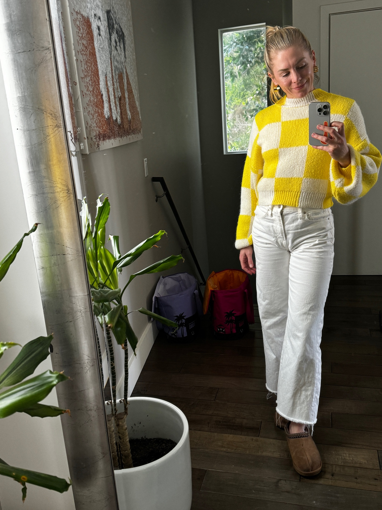 Outfit of the day (wearing my house shoes fyi) 