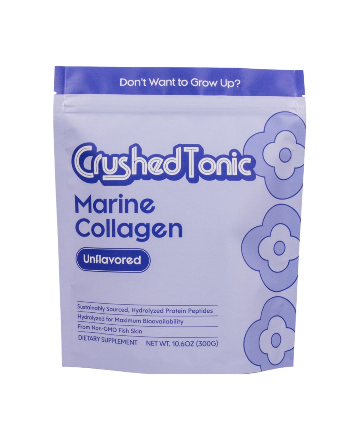Crushed Tonic Pure Unflavored Marine Collagen Powder Supplement - 30 sticks | Macy's