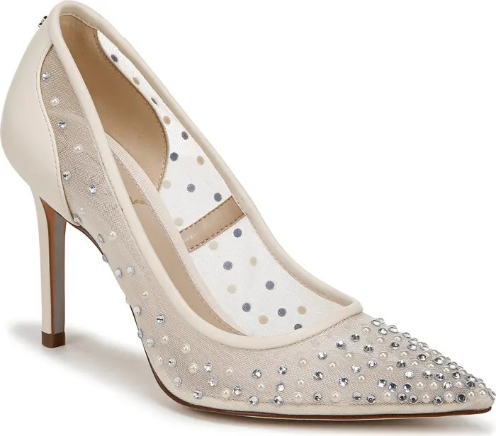 Hazel Mesh Pointed Toe Pump (Women) | Nordstrom