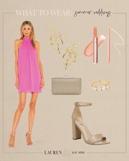 what to wear to a summer wedding 🤍


#weddingguest #summerwedding #pinkdress 

#LTKwedding #LTKstyletip