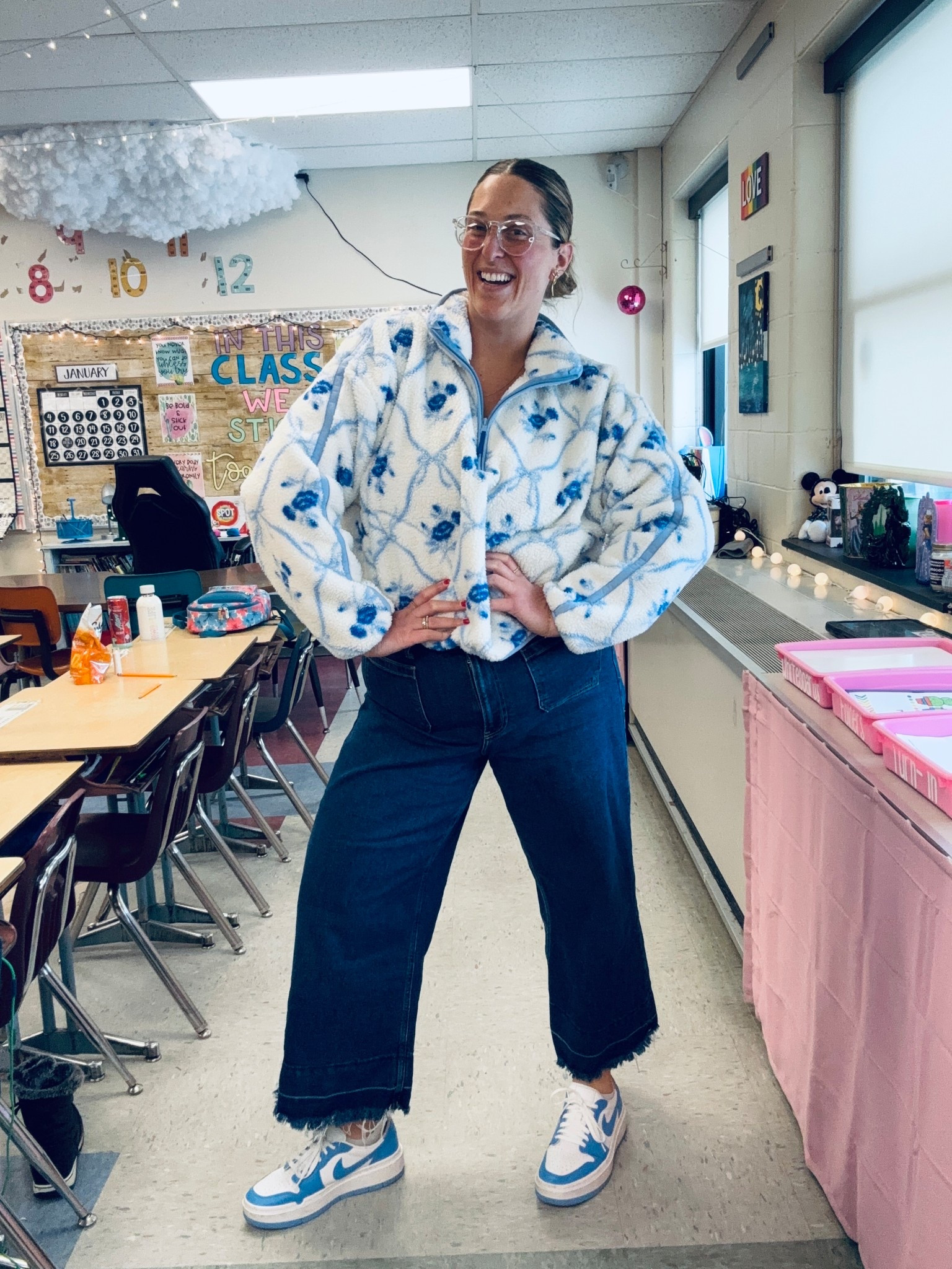 Friday work fits are honestly my favorite. Fleece is linked in a different color! 

#LTKWorkwear #LTKdayinmylife #LTKootd