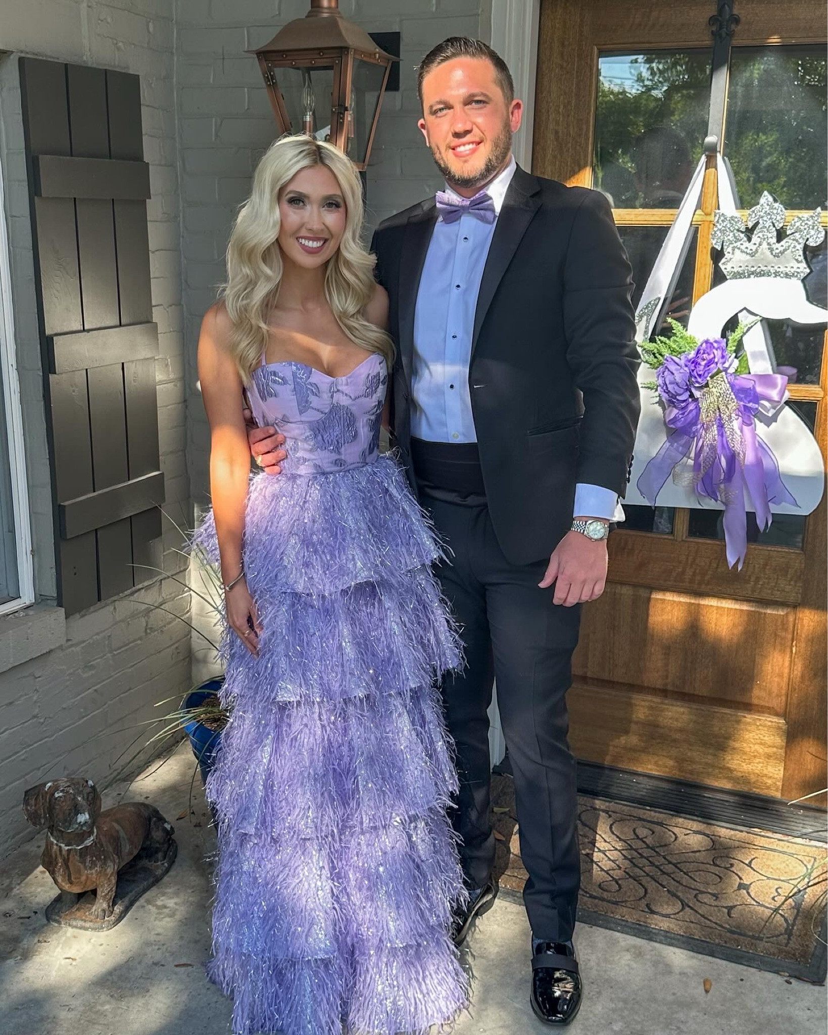 Formal, purple ball gown, fun and chic lavender dress! 💜

#LTKwedding