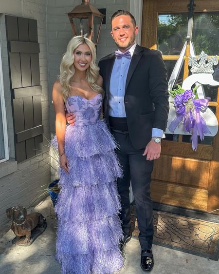 Formal, purple ball gown, fun and chic lavender dress! 💜

#LTKwedding