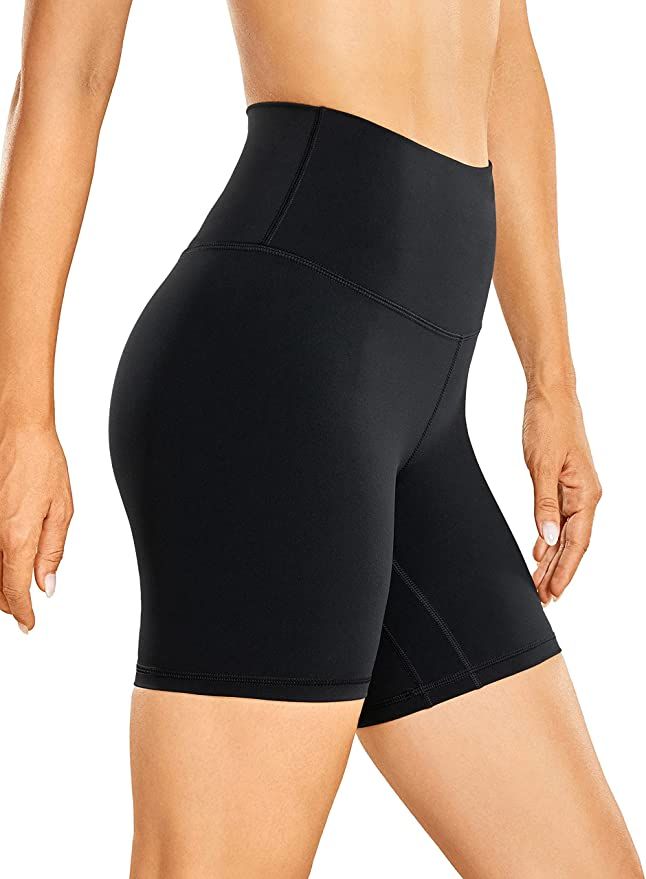 CRZ YOGA Women's Naked Feeling Biker Shorts - 3'' / 4'' / 6'' / 8'' High Waisted Yoga Workout Gym... | Amazon (US)