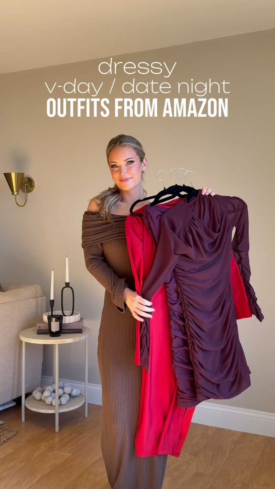 More V-day / galentine's outfit inspo from amazon! This time we have some dressier options 💋💘

All on my sf under: FALL / WINTER
FASHION

I'm 5'5 wearing smalls in the these!

#amazonfashion #amazontryon #valentinesdayoutfit #galentinesdayoutfit #VDayOutfit

#LTKSeasonal #LTKootd