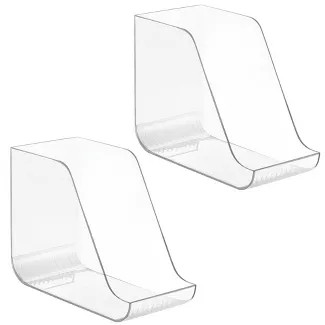 mDesign Canned Food Dispenser Kitchen Storage Organizer Bin, 2 Pack - Clear | Target