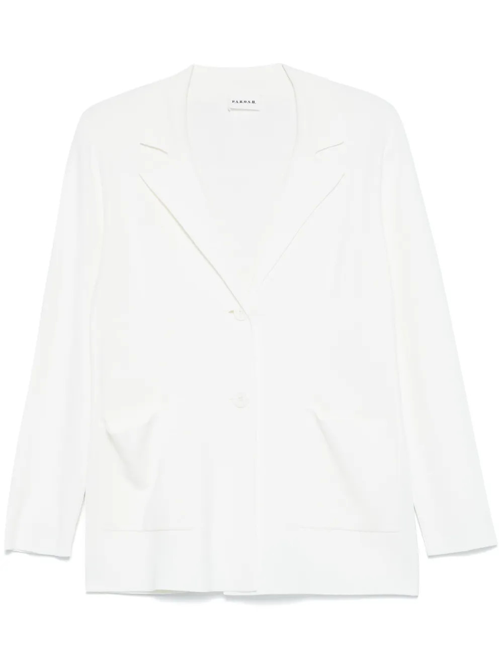 P.A.R.O.S.H. Knitted Jacket | White | FARFETCH UK | Farfetch Global