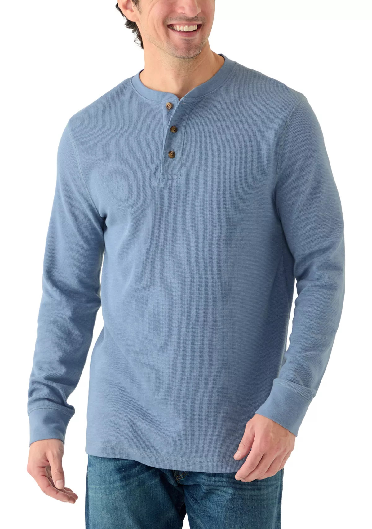 Ocean + Coast®Thermal Henley Shirt | Belk
