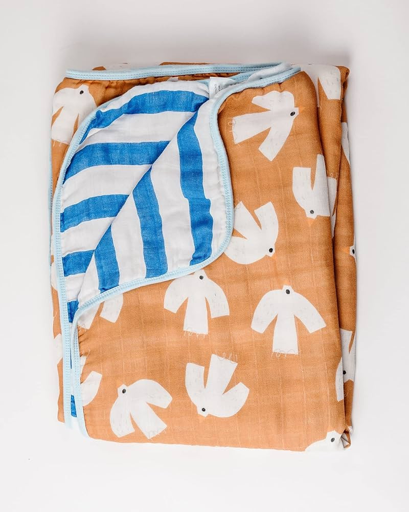 Be A Heart/Deluxe Muslin Quilt/Toddler Comforter/Catholic/Holy Spirit Quilt/Large 47x47inch/Strol... | Amazon (US)