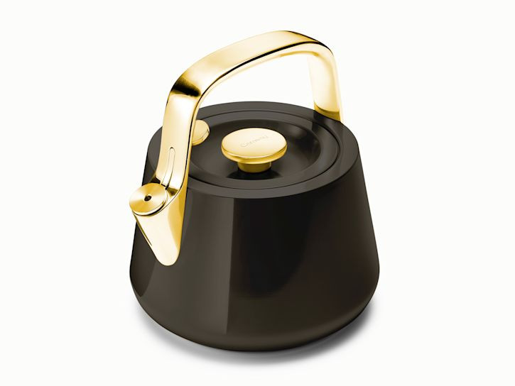 Whistling Tea Kettle | Non-Toxic | Modern & Durable Stainless Steel Design | Caraway | Caraway