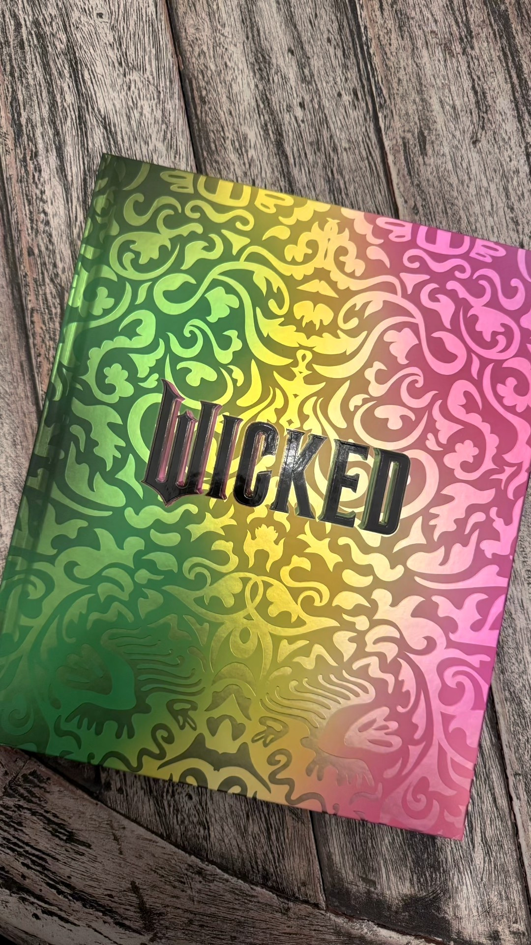 For the WICKED fan in your life!  Comes with a double sided poster.  The cover is shiny and gorgeous!  Gifted both my girls these and they loved them—ages 16/14
Linked some other WICKED Target gifts 

Gifts for her, WICKED themed gifts, Target exclusive, books about movies, Ariana Grande, Cynthia Erivo, christmas gifts, holiday gifts, gifts for the theater person, gifts for the Wicked movie fan,  gifts for people who love WICKED 

#LTKGiftGuide #LTKFindsUnder50 #LTKHoliday