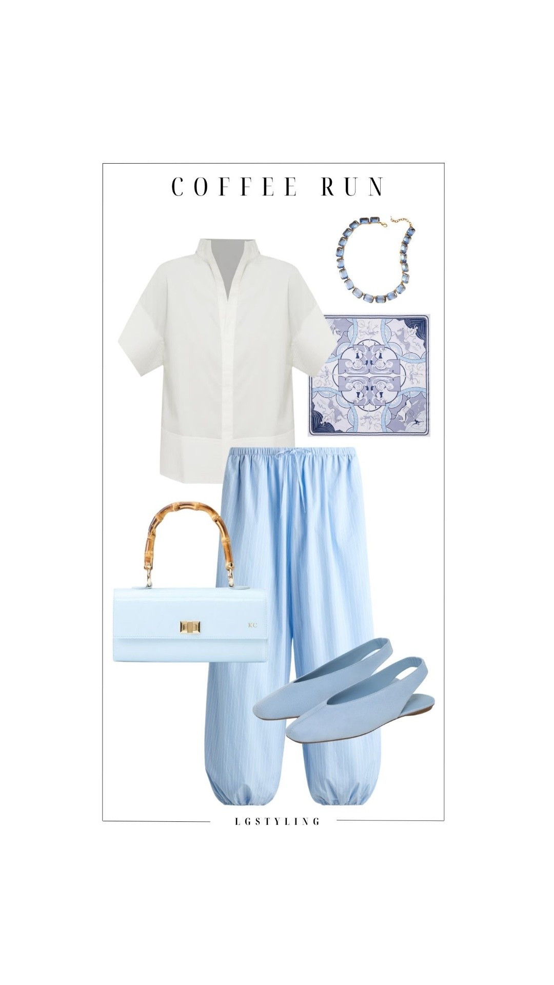 ☕️ COFFEE RUN

Effortless, polished, and quietly elevated—this is how you do a coffee run without sacrificing style. A crisp white popover keeps things fresh, while airy blue trousers bring in that relaxed, spring-ready ease. Soft tonal accessories (hello powder blue + bamboo handle moment) make this feel intentional, not thrown together.
This is your “I just stepped out but still look put-together” uniform.

#LTKStyle #LTKSpring #EffortlessStyle #CasualChic #EverydayOutfits #SpringStyle #NeutralStyle #ElevatedBasics #MinimalStyle #WeekendStyle #BlueAndWhite #ClassicStyle #ChicOutfits #OOTDInspo

 

#LTKSeasonal #LTKSeasonal #LTKgrwm #LTKootd