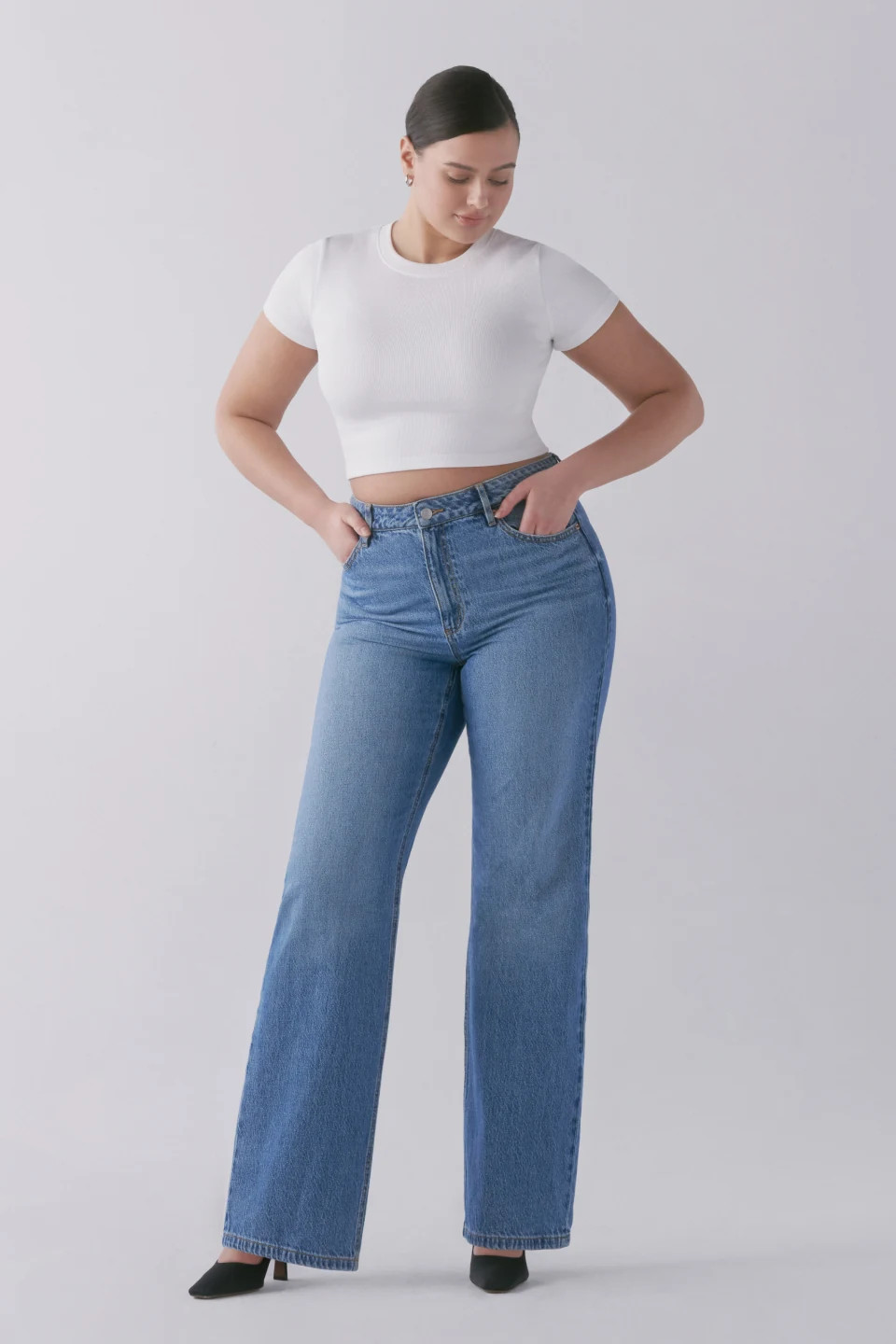 Heidi Wide Leg Jeans | Dynamite Clothing