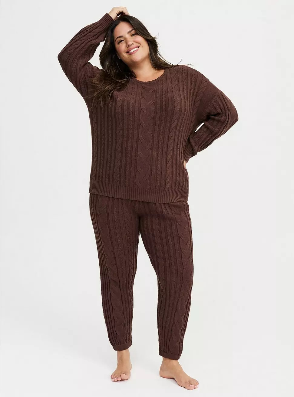 Cable Lounge Pullover Sweater | Torrid (US & Canada)