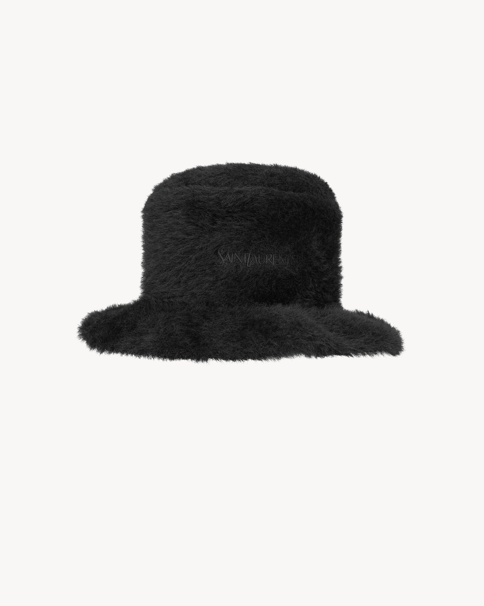 SAINT LAURENT embroidered bucket hat in knit | Saint Laurent Inc. (Global)