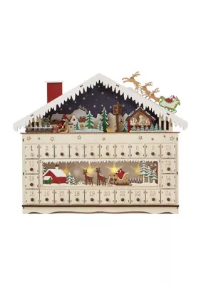 Joyland Large Ski Scene Advent Calendar | Belk