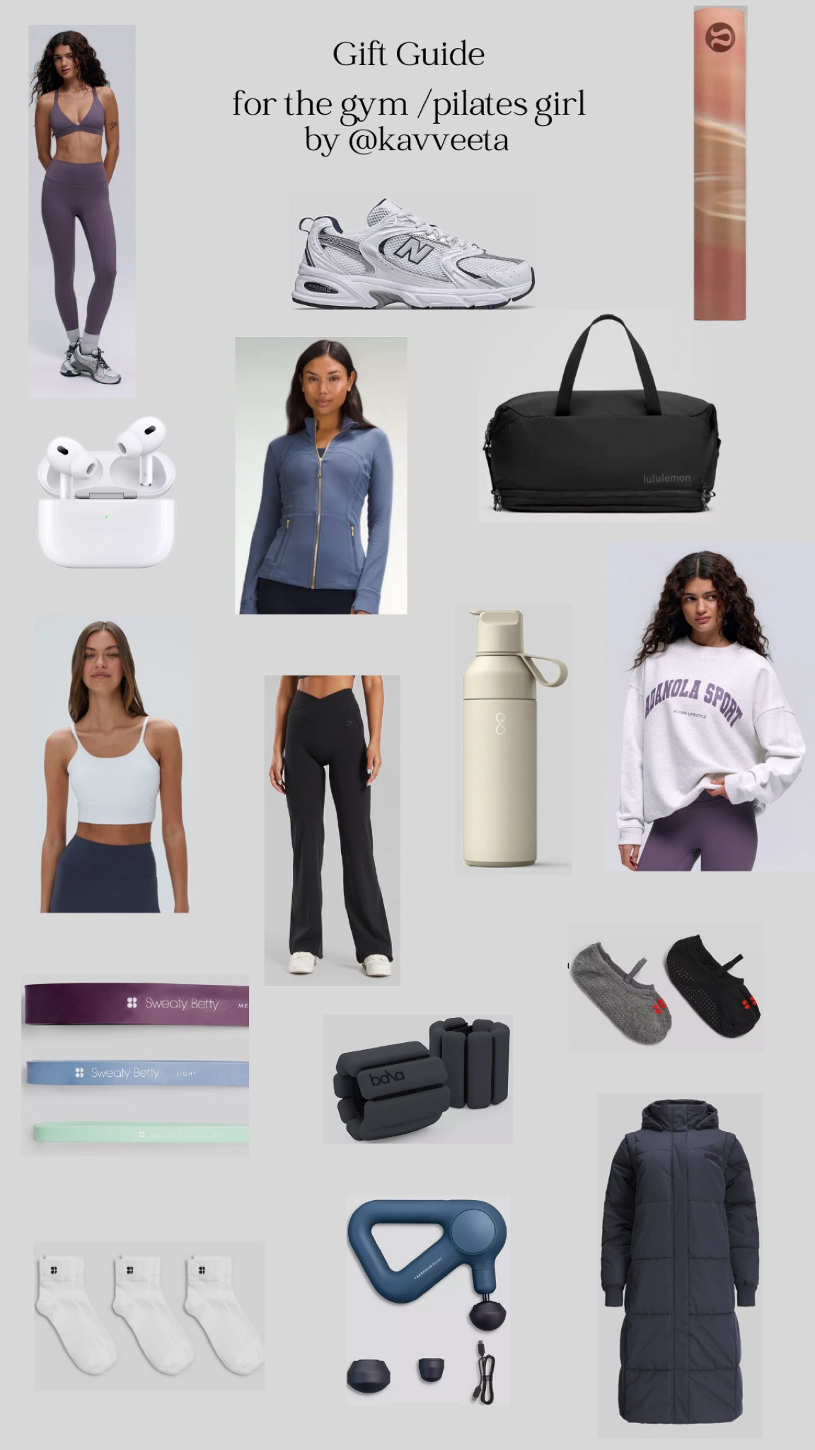 Gift guide 2024 for the gym/ Pilates girl

#LTKfitness #LTKuk #LTKgiftguide