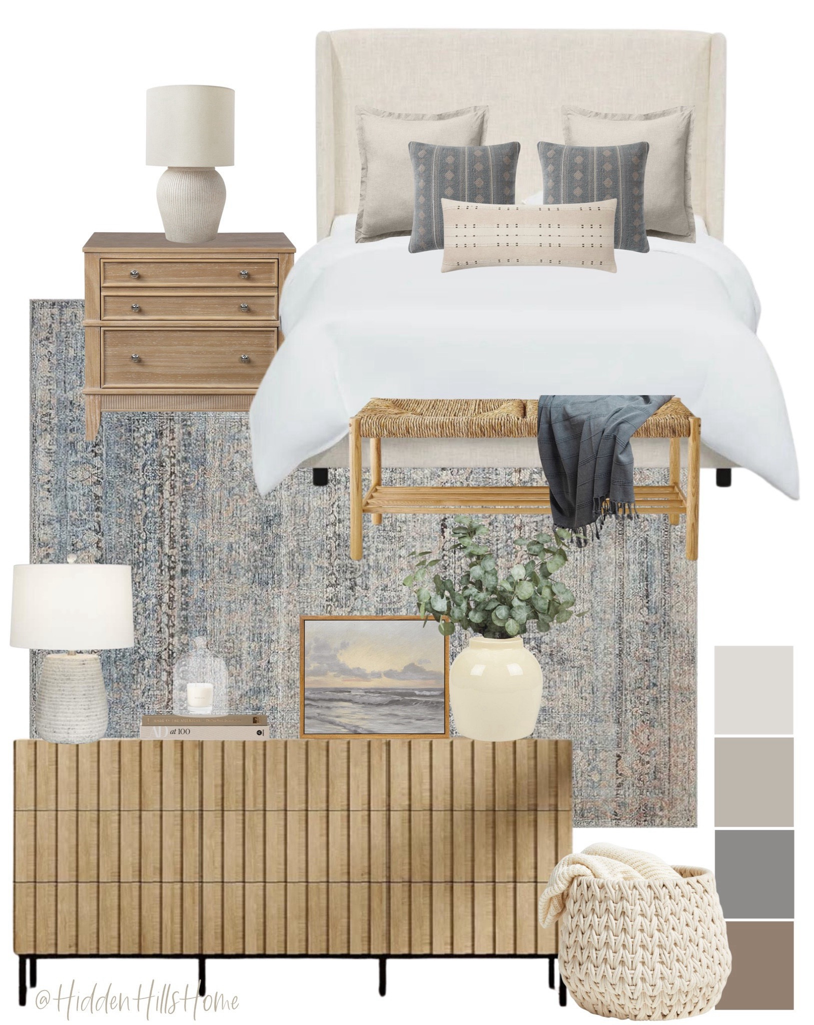 Tilly Upholstered Bed curated on LTK