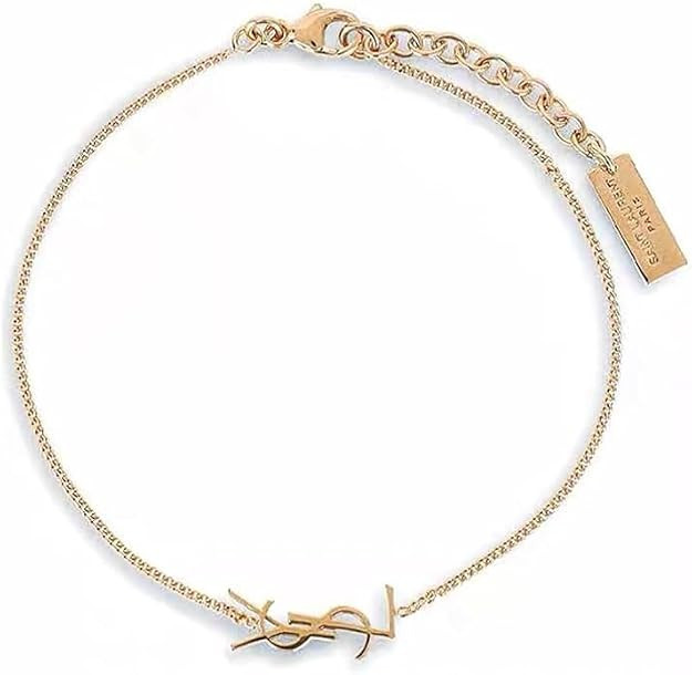 Dainty Gold Initial bracelet for Women, Light Luxury 18K Gold Chain bracelet with Initial, Person... | Amazon (US)