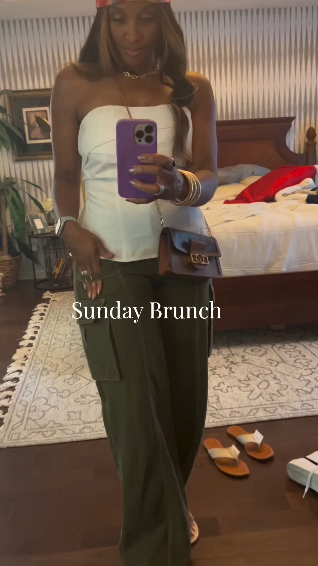The summer is still summering ☀️

Still learning how to fill the gaps in your wardrobe to make a complete look! Check out how I styed our strapless smocked back top for Sunday Brunch . Simple, stylish.
Pants and Top @mysistersstuffboutique
Wearing Size Medium

#LTKPlusSize