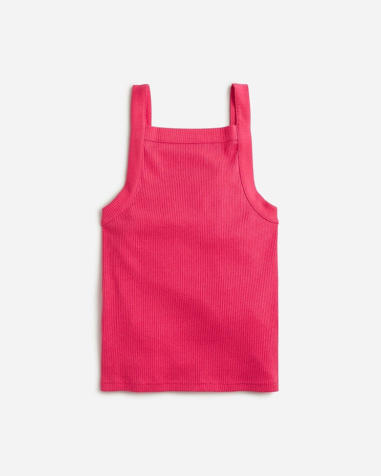 Vintage rib wide-strap tank top | J. Crew US
