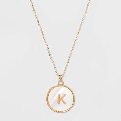 Initial Necklace - A New Day™ | Target