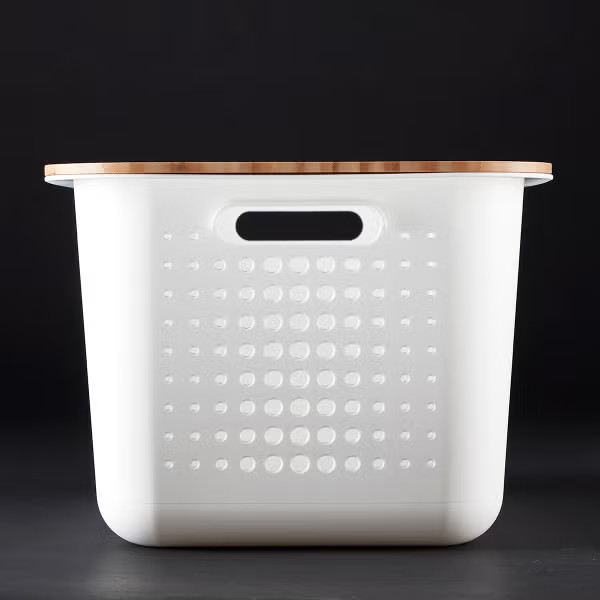 Nordic Storage Baskets with Handles | The Container Store