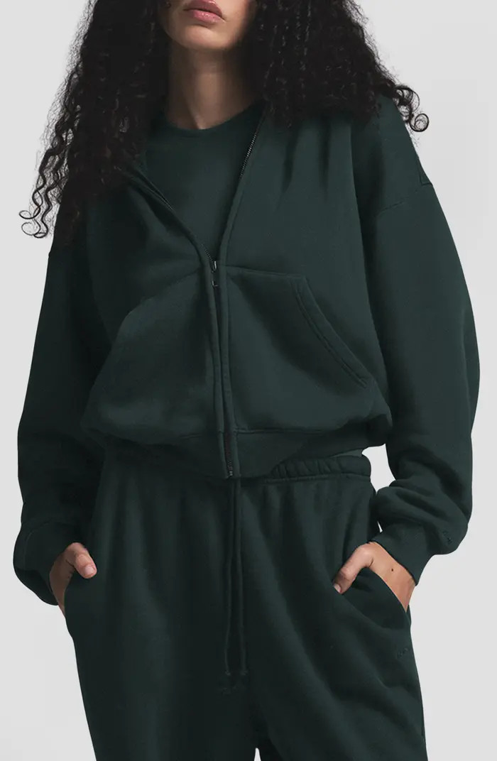 Fleece Zip HoodieSKIMSRegular & Plus | Nordstrom