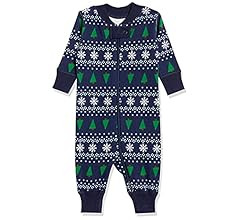 Moon and Back by Hanna Andersson Unisex Toddler Kids One-Piece Holiday 100% Cotton Footless Pajam... | Amazon (US)